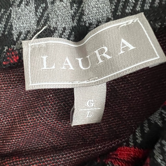 Laura | Stylish Print Pull On Pencil Skirt - Picture 3 of 4